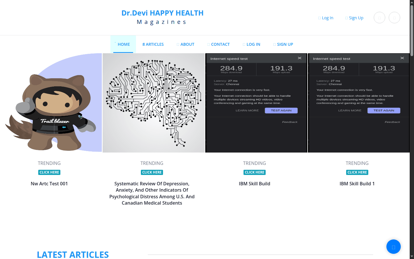 DrDevi - Happy Health Magazines
